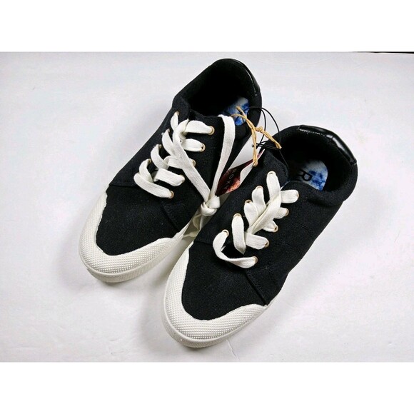 Roxy Women's Pierview Canvas Low Top Sneakers Shoes Size 9 - Picture 1 of 4
